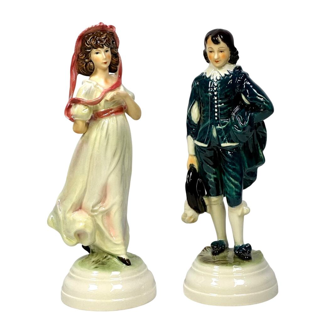 Goebel West Germany 'Blueboy' and 'Pinkie' Vintage 1966 FF290/FF291 Figurines